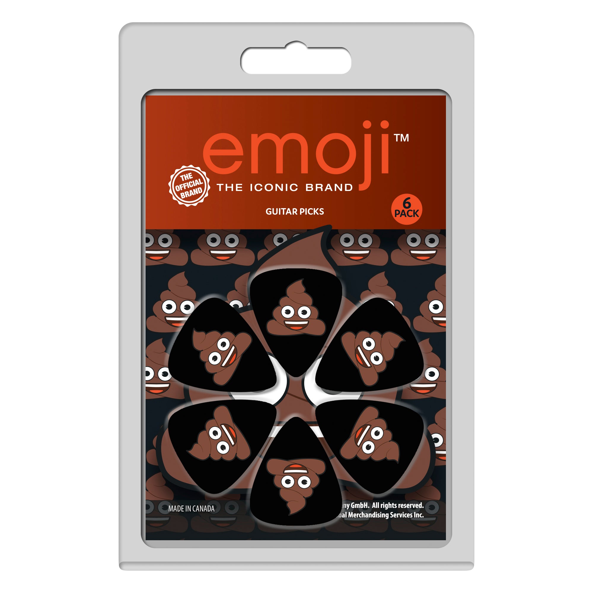 Perri's LP-EMO4 Pick Pack Emoji