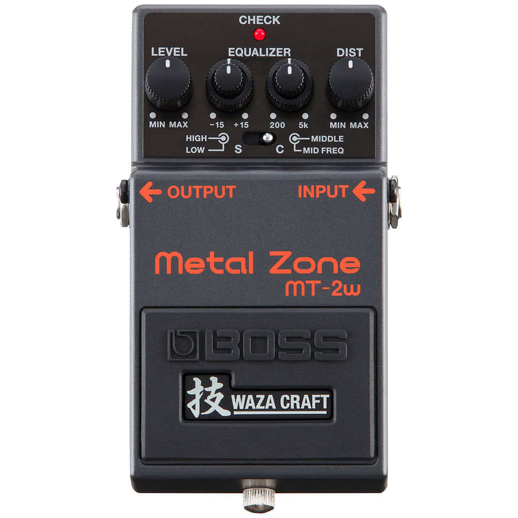 Boss MT-2W Waza Craft Metal Zone Pedal