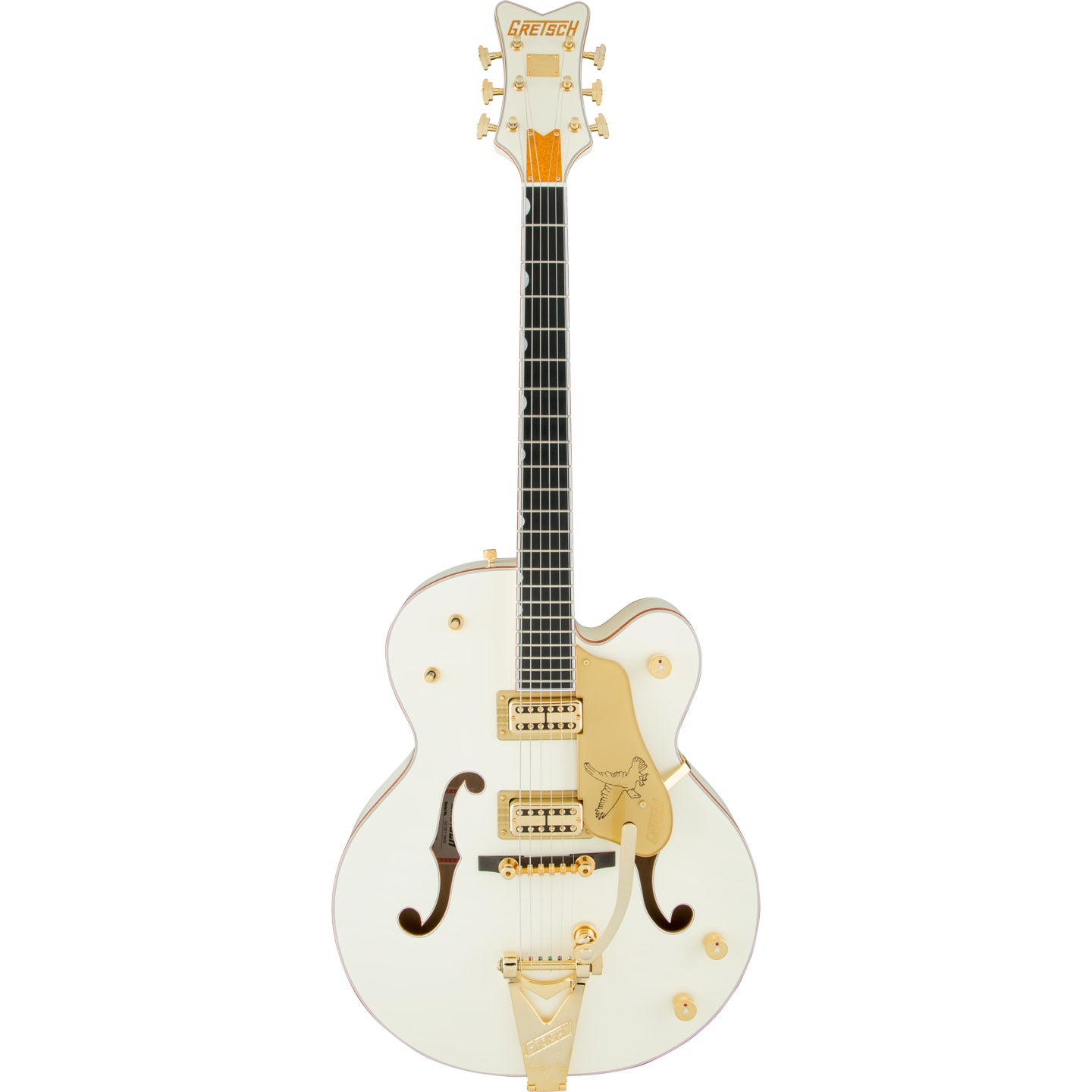 Gretsch G6136T-59 Vintage Select Edition '59 Falcon Hollow Body with Bigsby TV Jones Vintage White Lacquer