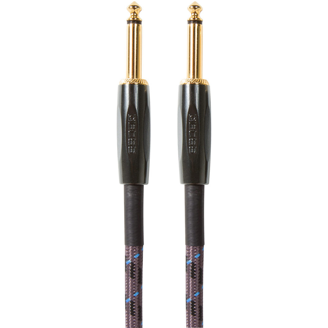 Boss 15ft/4.5m Instrument Cable, Straight/Straight 1/4'' Jack BIC-15