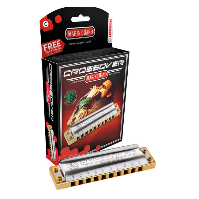 Hohner Marine Band Crossover Harmonica A