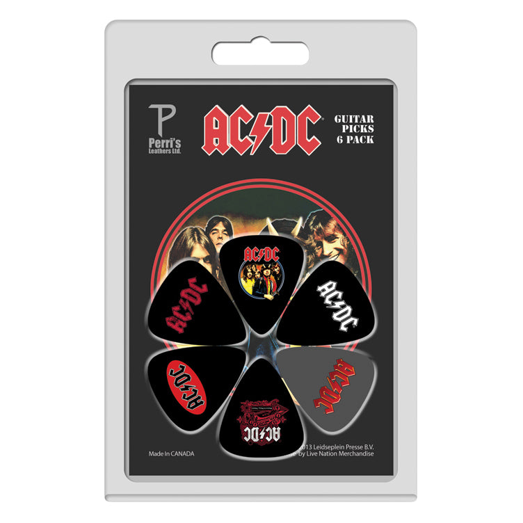 Perri's LP-ACDC1 Pick Pack AC/DC