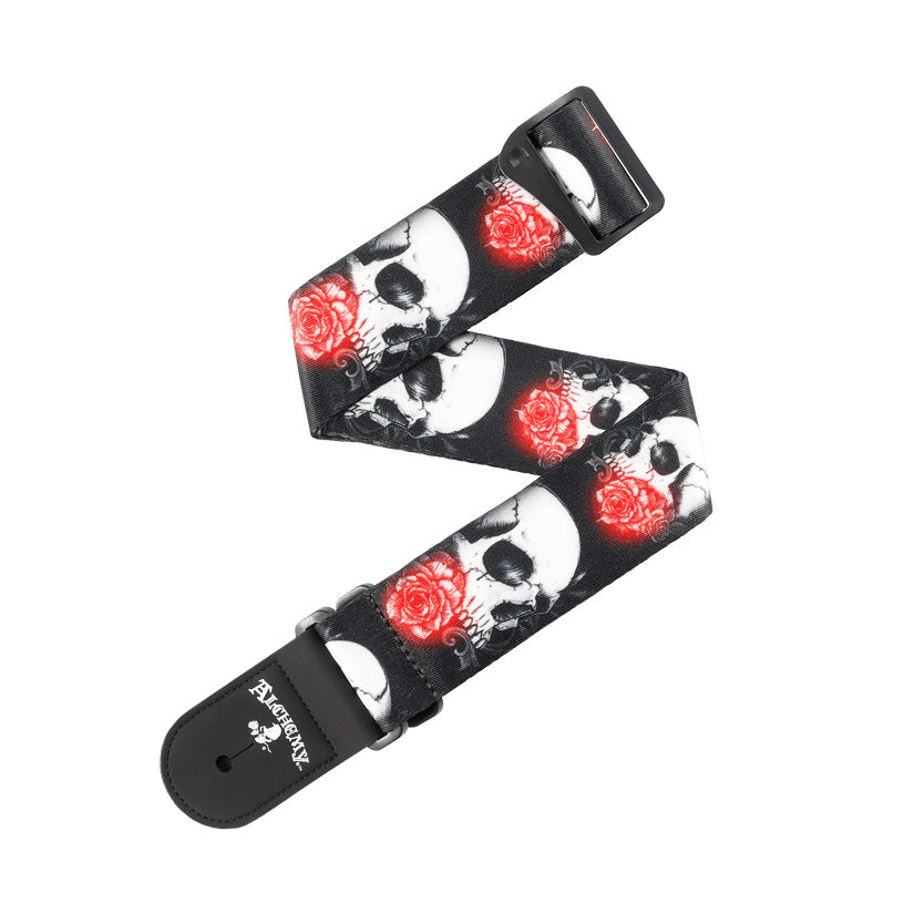 D'Addario Alchemy Guitar Strap Definitely Dead 50AL12