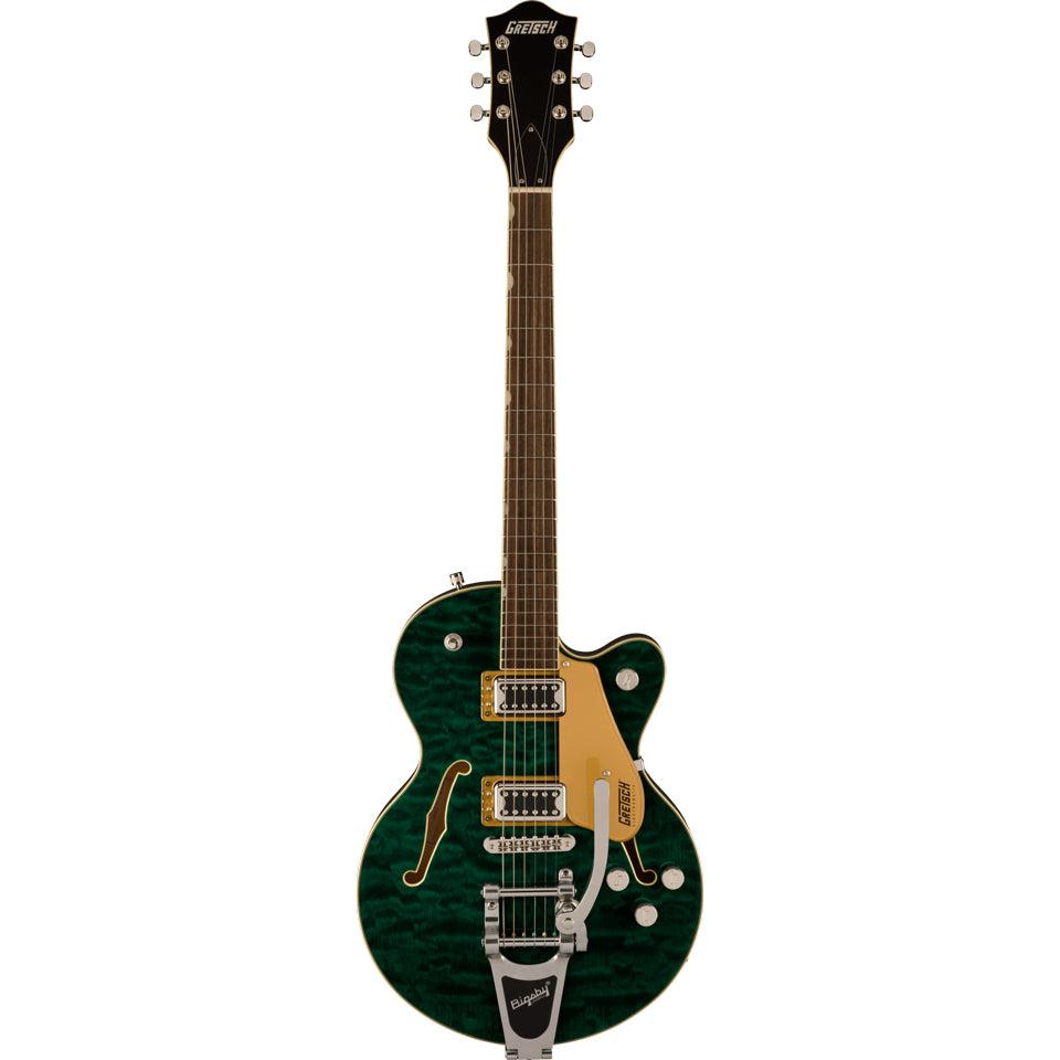 Gretsch G5655T-QM Electromatic Center Block Jr. Single-Cut Quilted Maple Bigsby Mariana