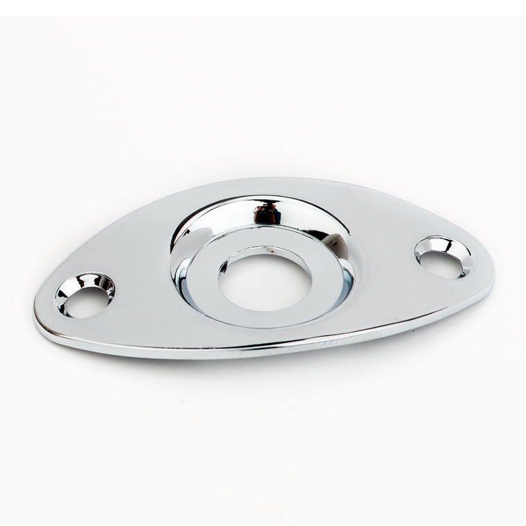 Fender "Football" Shape Jack Ferrule Chrome