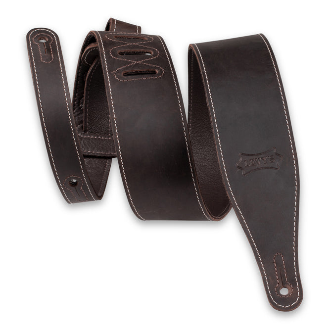 Levy's 2.5" Pull-Up Butter Leather Strap Dark Brown M17BAS-DBR