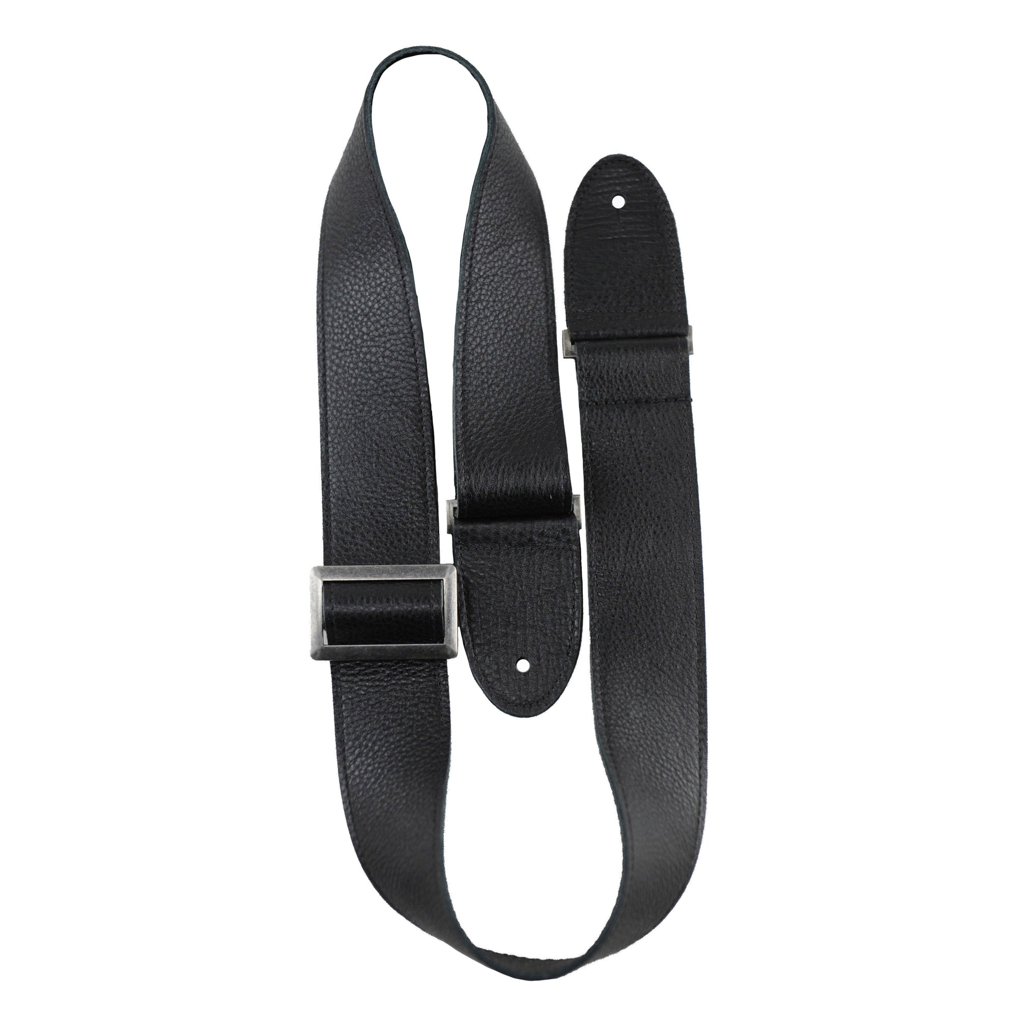 Perri's CLDLX-6893 2'' Italian Leather Deluxe Strap Black