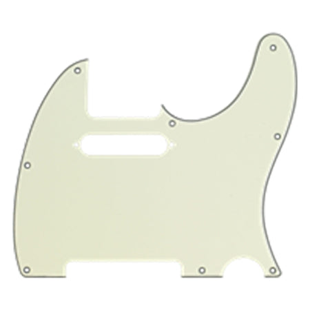 Fender Pickguard Telecaster 8-Hole Mount Mint Green 3-Ply