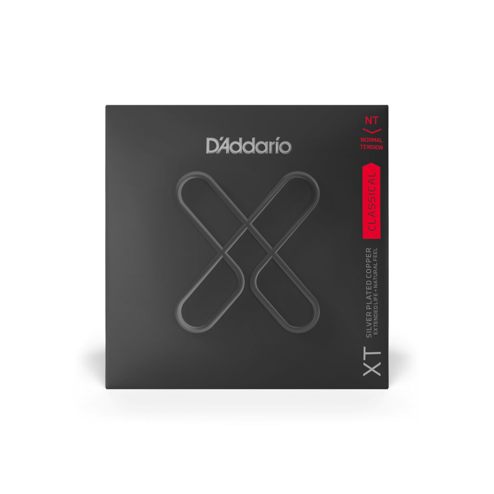 D'Addario XTC45 XT Silver-Plated Classical Guitar Strings  Normal Tension