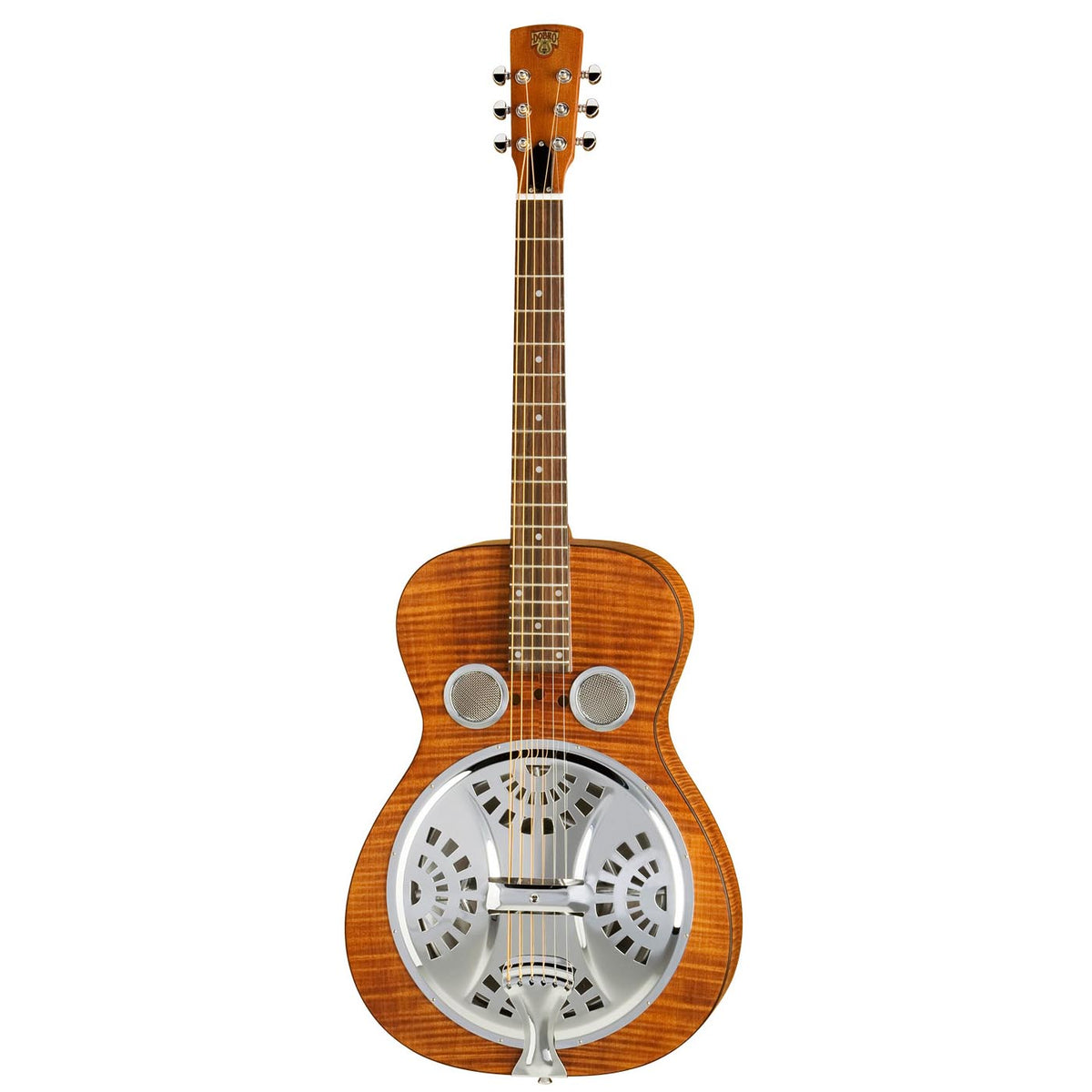 Dobro Hound Dog Deluxe Round Neck