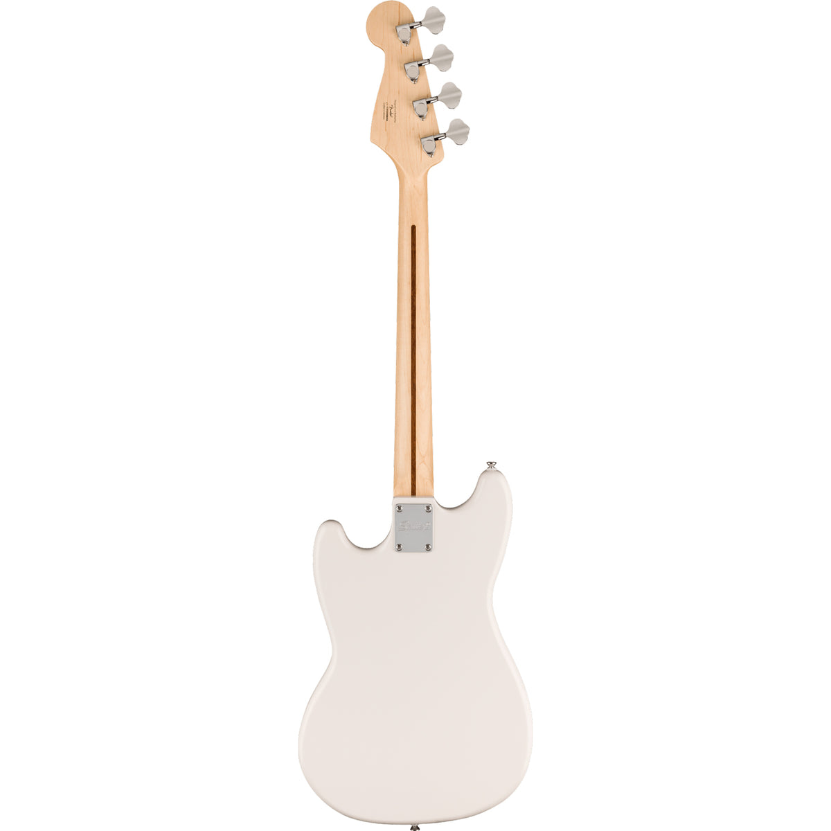 Squier Sonic Bronco Bass Maple Fingerboard White Pickguard Arctic White