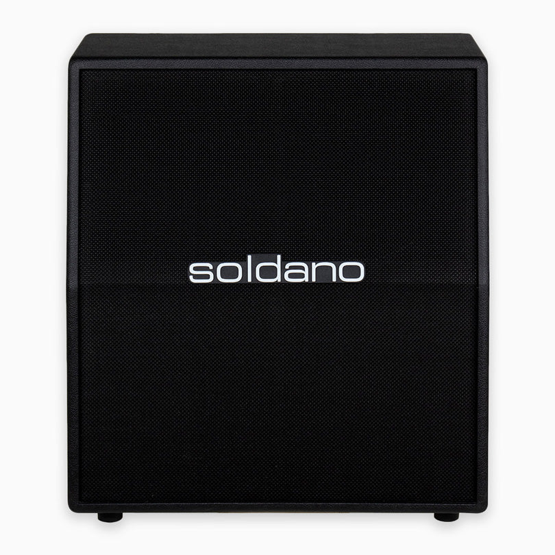 Soldano 2x12" Slant Classic Extension Cabinet Black