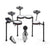 Alesis NITRO MAX Eight-Piece Electronic Kit with Mesh Heads and Bluetooth