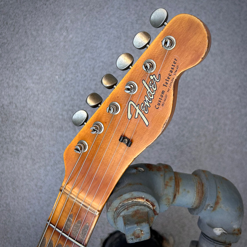 Fender Custom Shop 1965 Telecaster Custom Heavy Relic Aged Lake Placid Blue