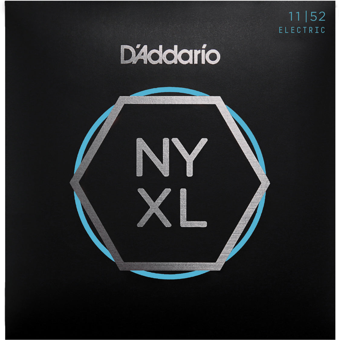 D'Addario NYXL1152 Nickel Wound Medium Top / Heavy Bottom 11-52