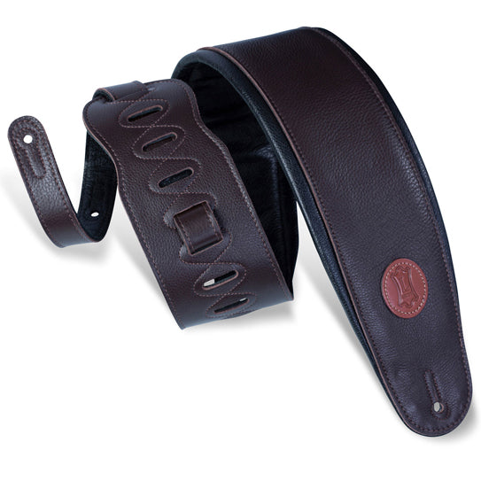 Levy's Signature Series Guitar Strap Dark Brown – MSS2-4-DBR
