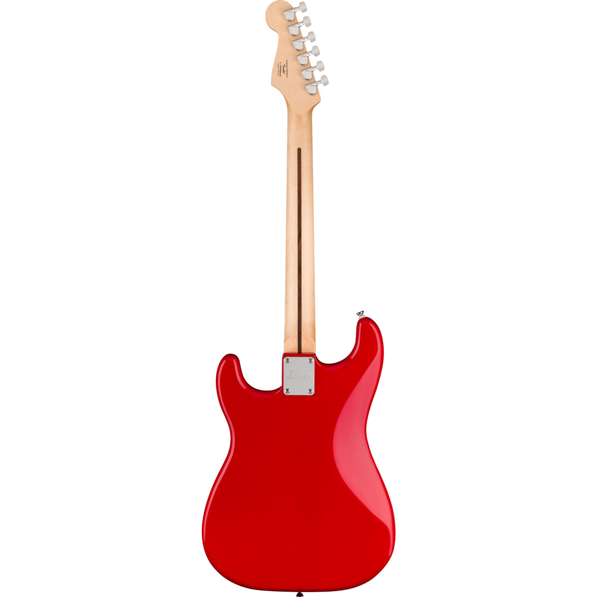Squier Sonic Stratocaster HT White Pickguard Torino Red