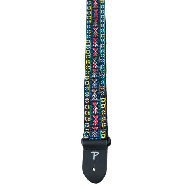 Perri's Strap 2" Blue/Yellow/Red Hootenanny NWSH-285
