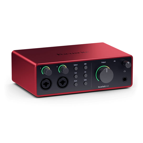 Focusrite Scarlett 4i4 4th Gen Recording Interface - Guitarworks