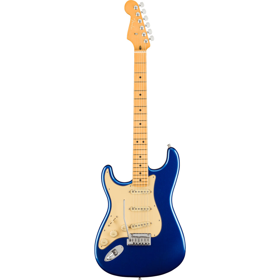 Fender American Ultra Stratocaster Maple Fingerboard Cobra Blue Left Handed