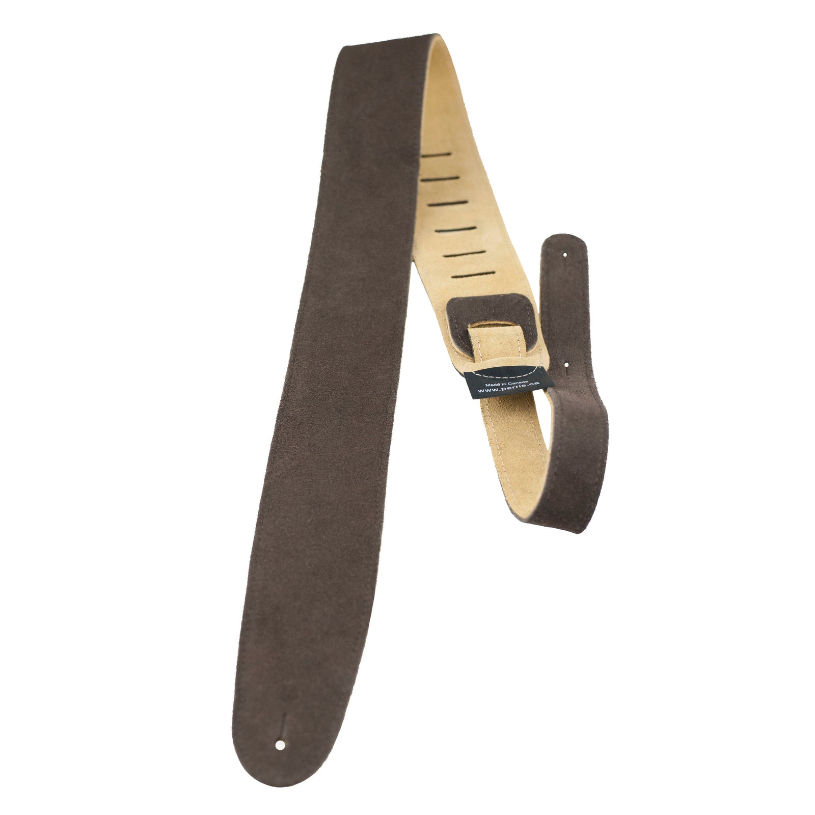 Perri's P25S-201 2.5'' Suede Strap Brown