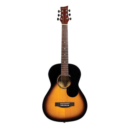 Beaver Creek 601 Series Acoustic Guitar 3/4 Size Vintage Sunburst w/Bag BCTD601VSB