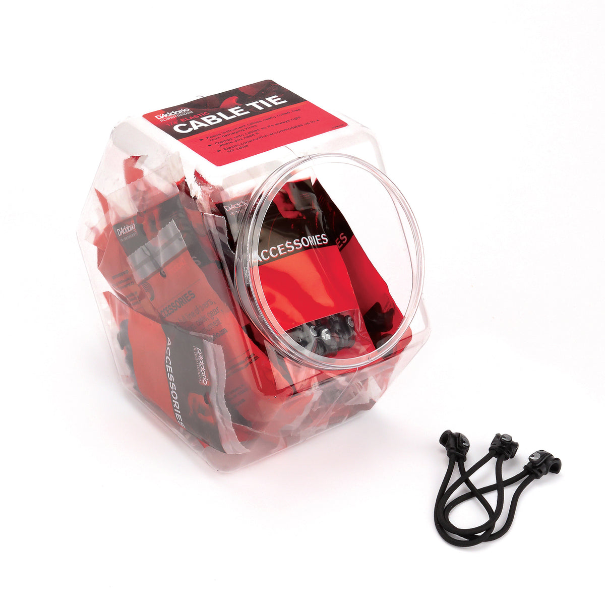 D'Addario Cable Ties 3PK