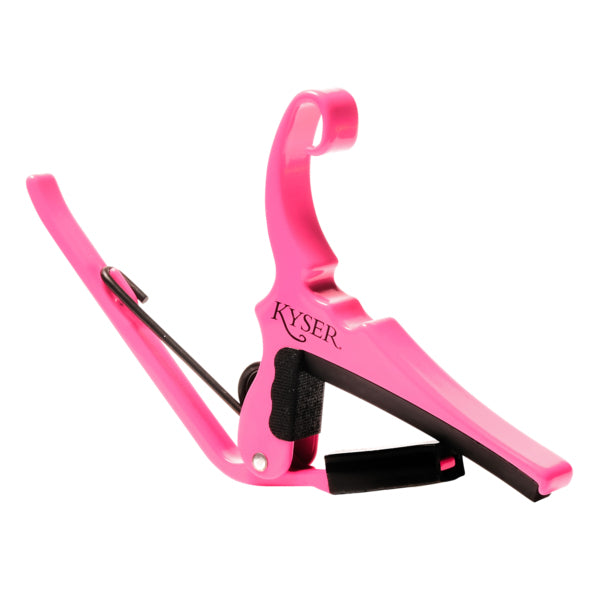 Kyser Acoustic 6 String Neon Pink Quick-Change Capo
