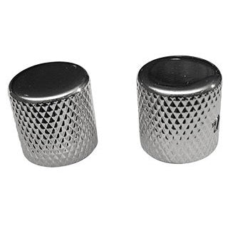 Profile Tele Flat Top Chrome Knob 2 Pack P196