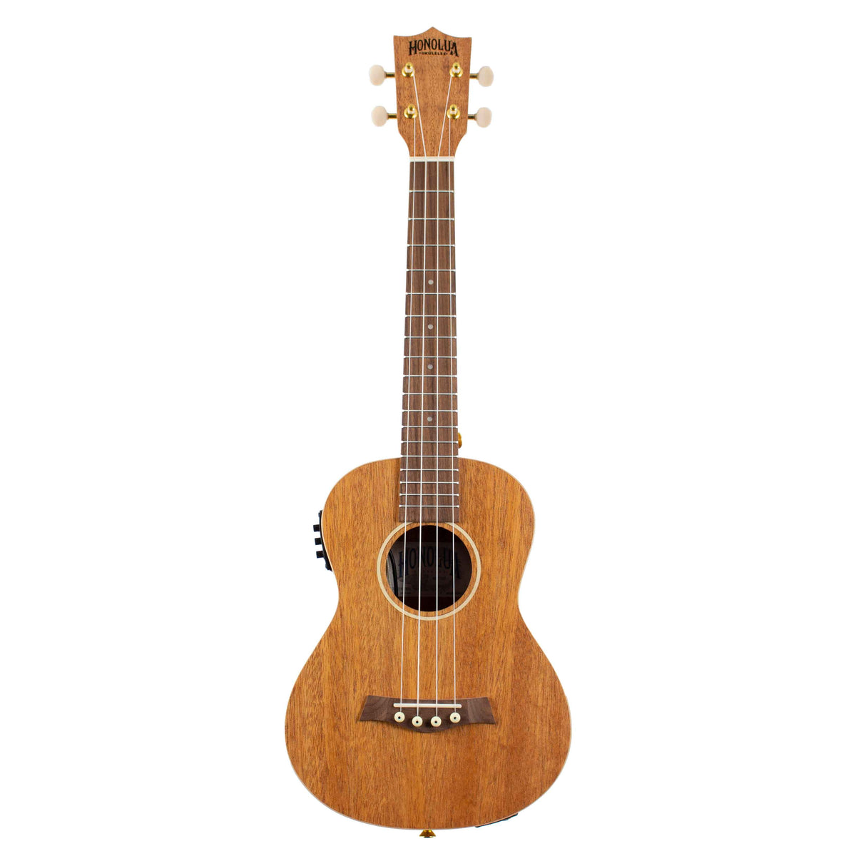 Honolua Ukuleles Mano Tenor w/EQ Ukulele MA-31E w/Bag