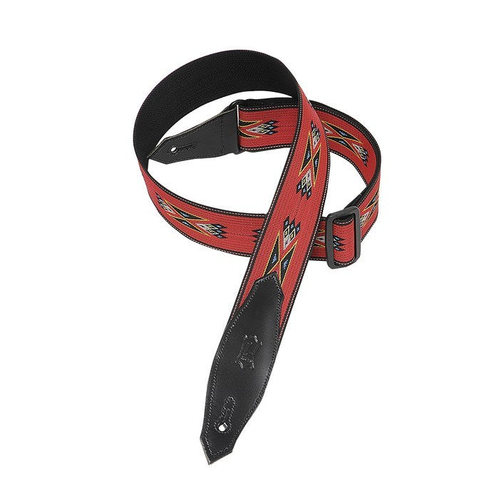 Levy's Woven Guitar Strap MSSN80-RED