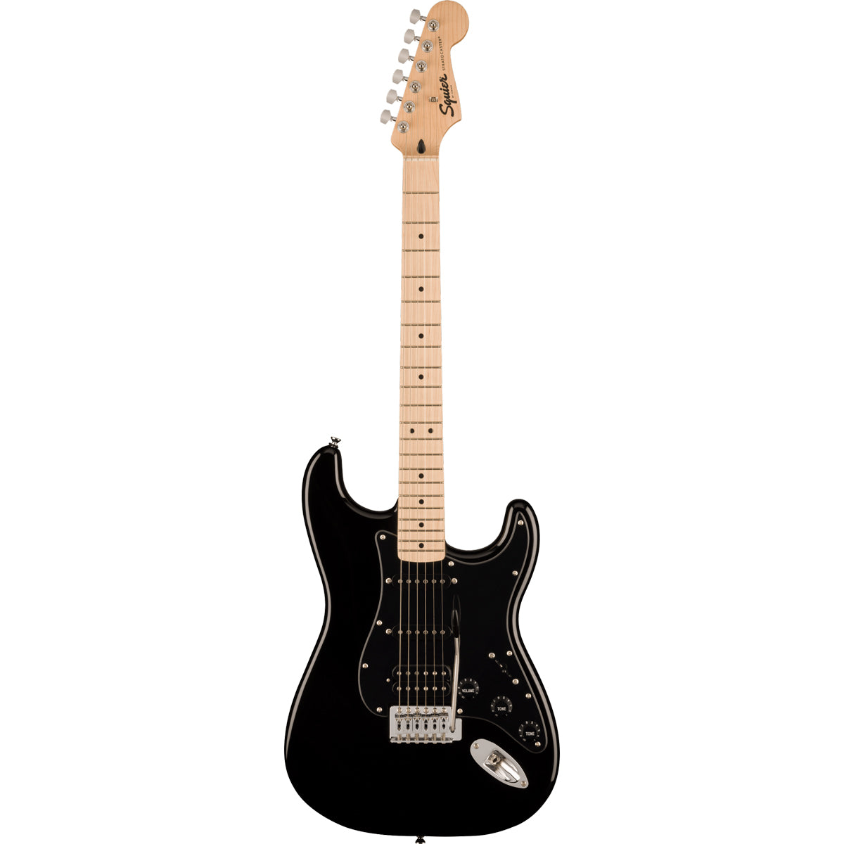 Squier Sonic Stratocaster HSS Maple Fingerboard Black - Guitarworks