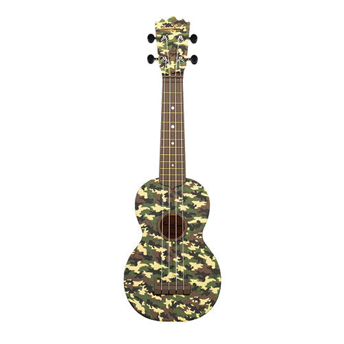 Beaver Creek Ulina Ukulele Camo w/Bag BCABS-CAMO