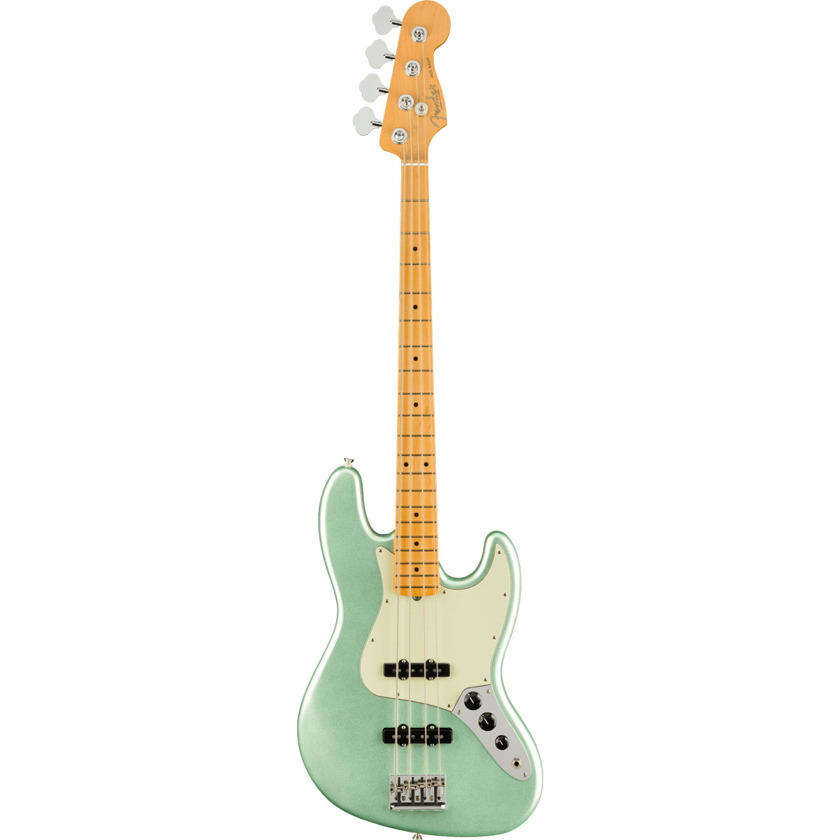 Fender American Professional II Jazz Bass Maple Fingerboard Mystic Seafoam Green