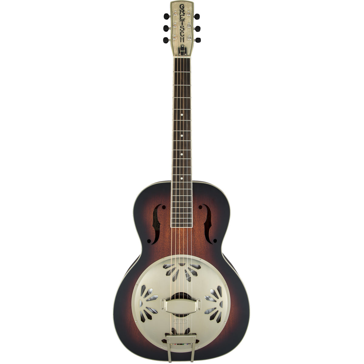 Gretsch G9241 Alligator Biscuit Round-Neck Resonator Guitar with Fishman Nashville Pickup 2-Color Sunburst