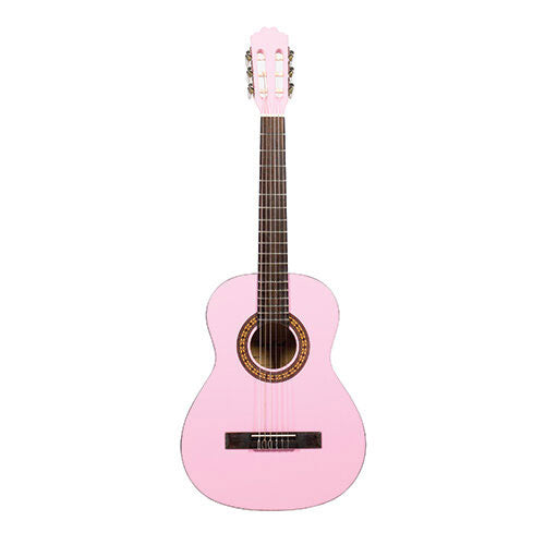 Beaver Creek 601 Series Classical Guitar 3/4 Size Pink w/Bag BCTC601PK