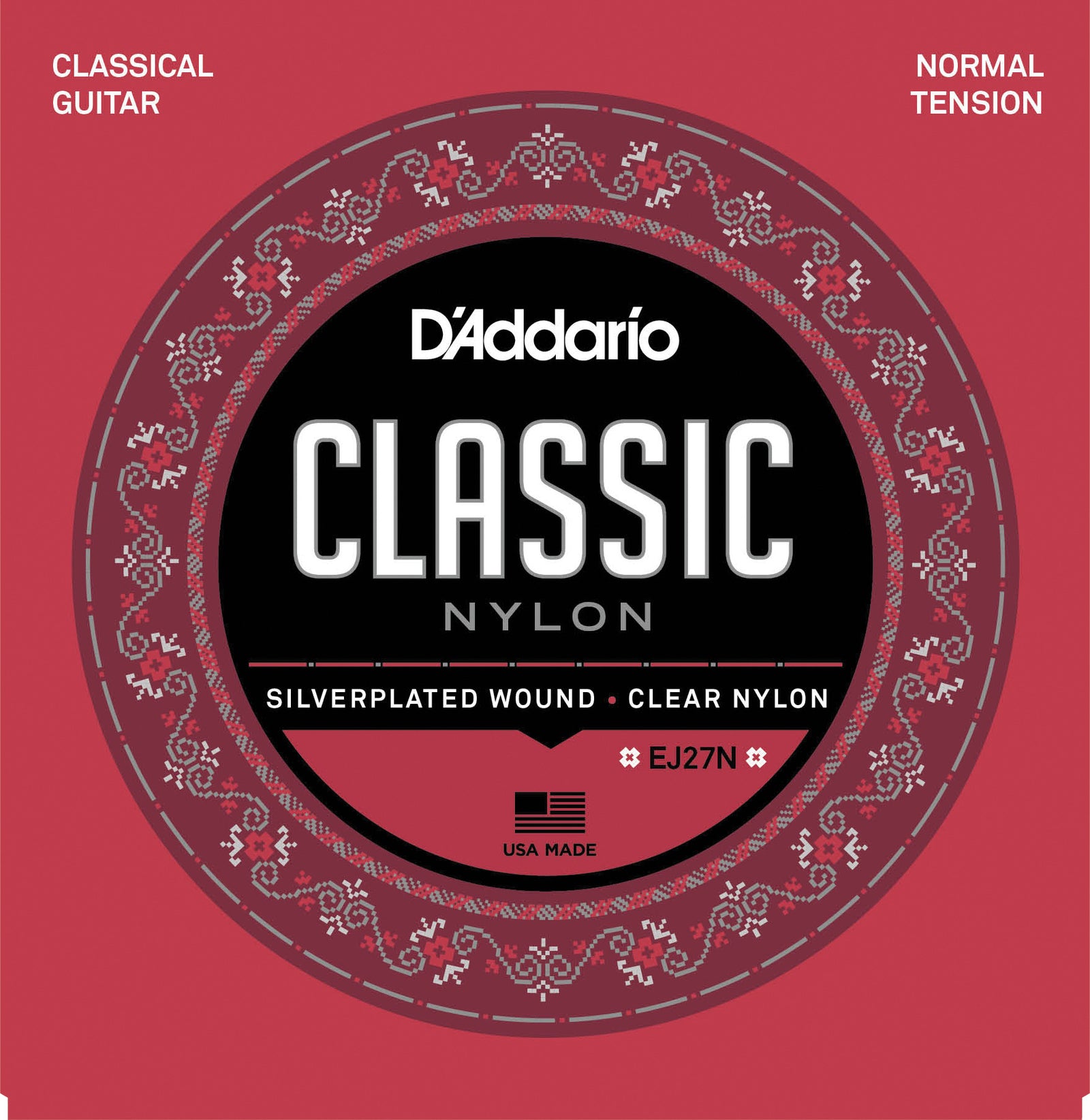 D'Addario EJ27N Nylon Normal Tension