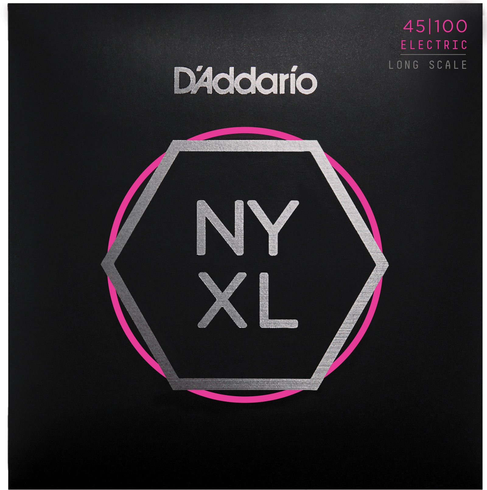 D'Addario NYXL45100 Set Long Scale Regular Light 45-100