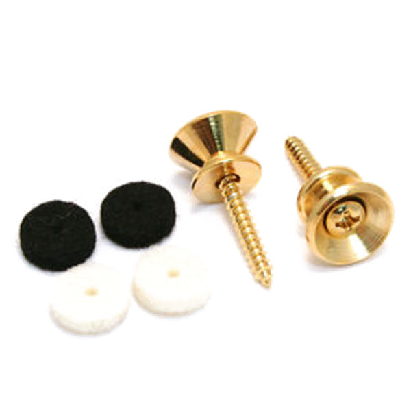 Fender Pure Vintage Strap Buttons, Gold (2)