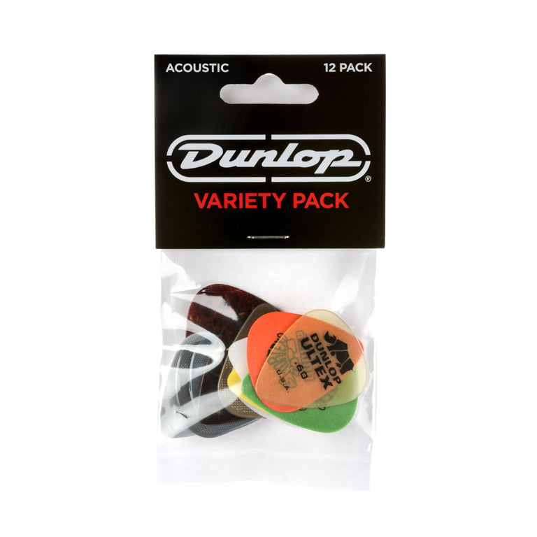 Dunlop Acoustic Guitar Pick Variety Pack PVP112
