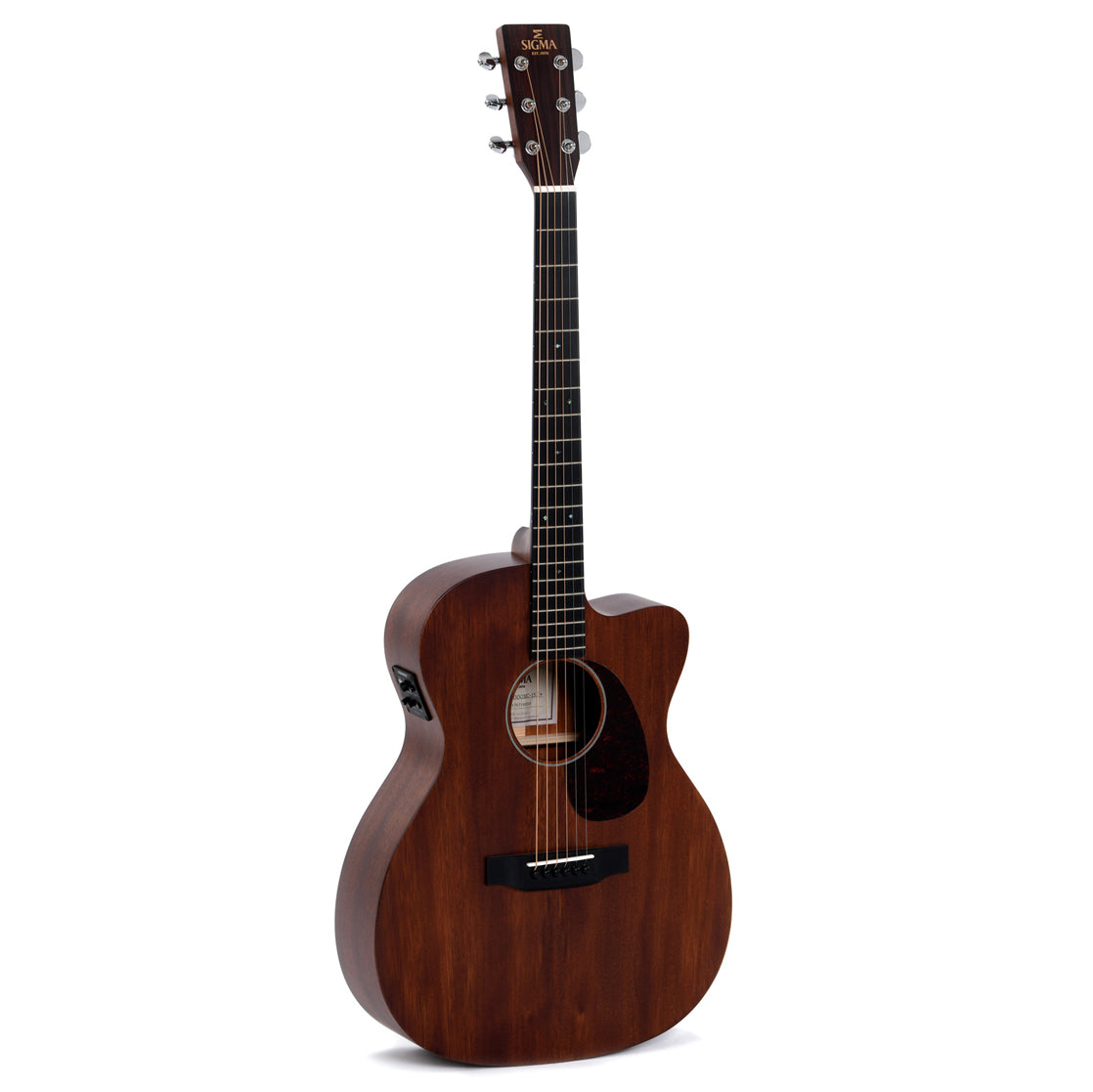 Sigma  000MC-15E  Auditorium Acoustic Electric CW Mahogany