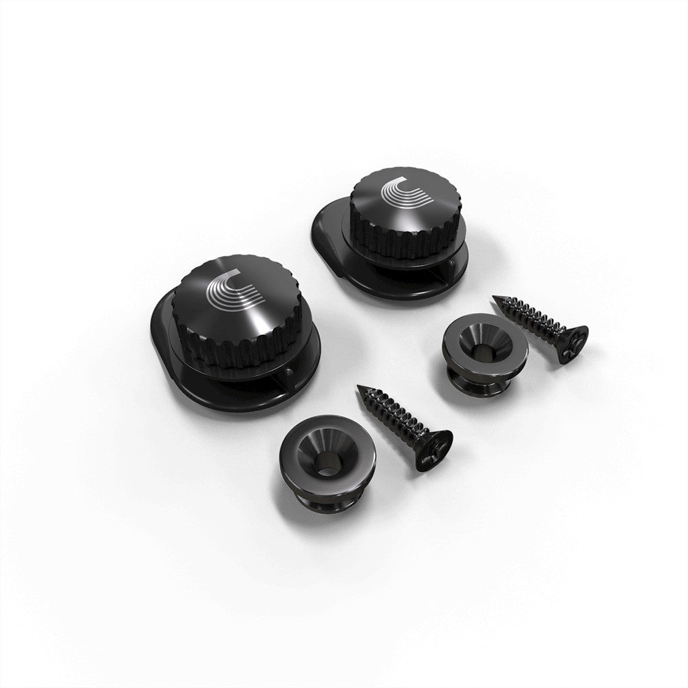 D'Addario Universal Strap Lock System Black PW-SLS-01