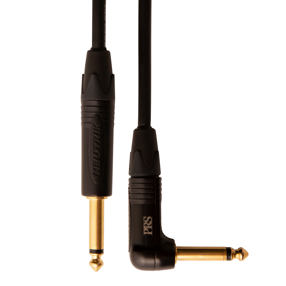 Paul Reed Smith (PRS) Signature Instrument Cable Straight-Right Angle 10'
