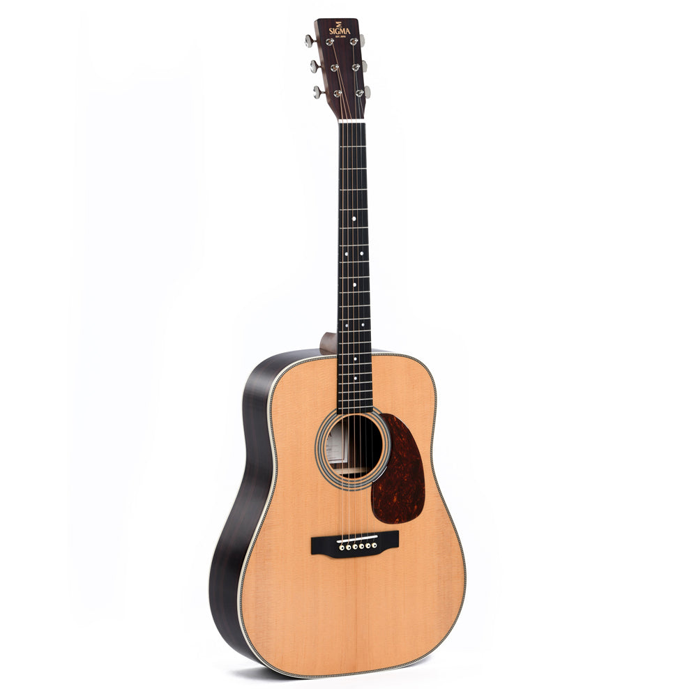 Sigma  DT-28H  Dreadnought Solid Spruce Top Natural