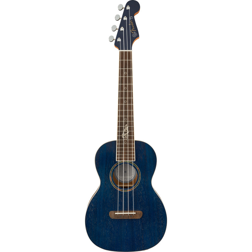 Fender Dhani Harrison Ukulele Sapphire Blue w/Bag