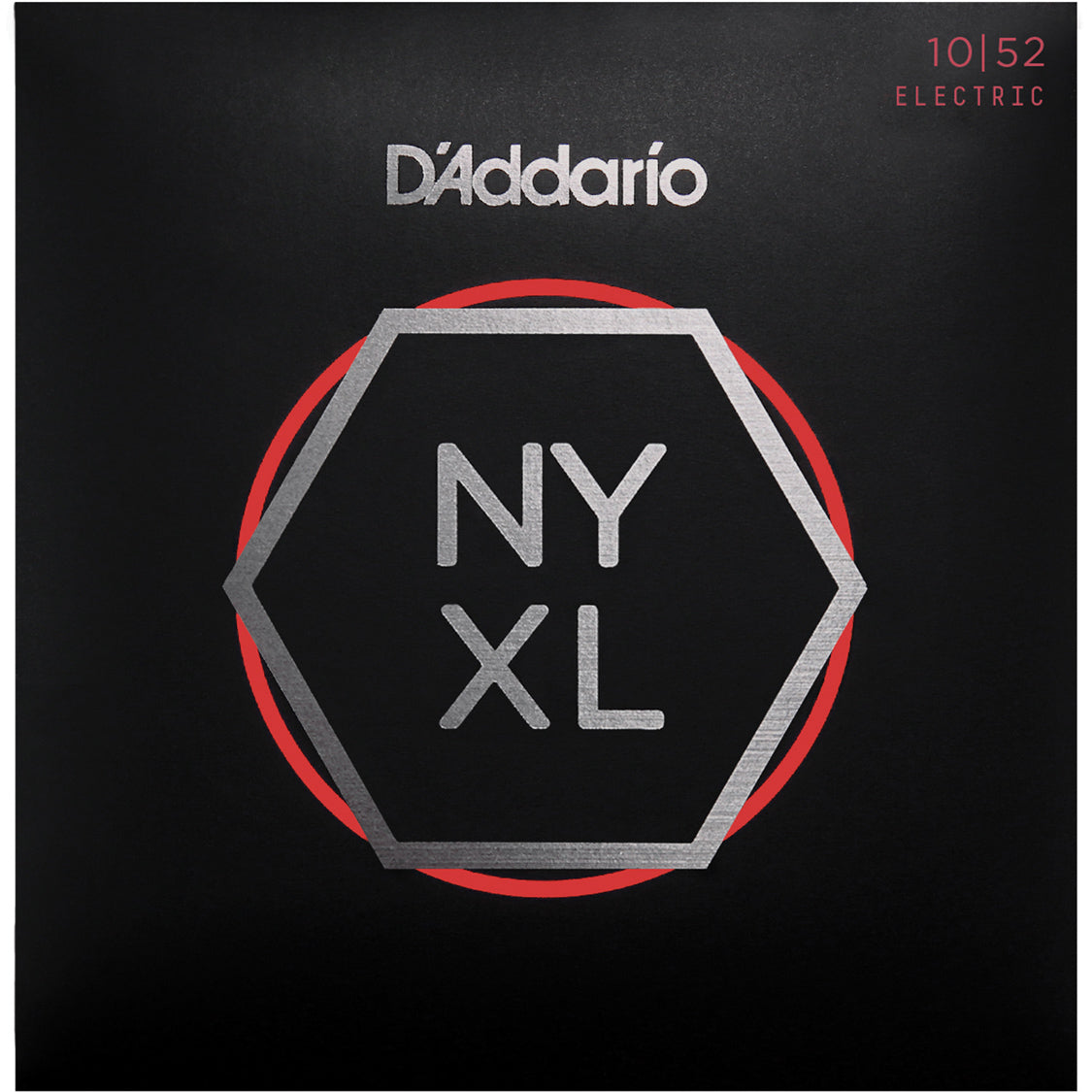 D'Addario NYXL1052 Nickel Wound Electric Guitar Strings Light Top / Heavy Bottom 10-52