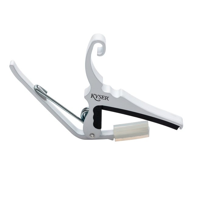 Kyser Acoustic 6 String White Quick-Change
