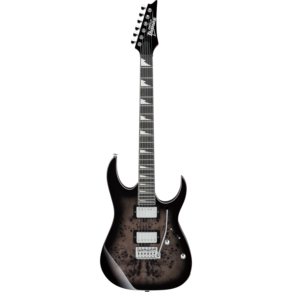 Ibanez GRG220PA1 Transparent Brown Black Burst