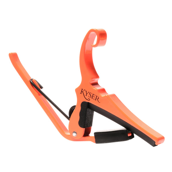 Kyser Acoustic 6 String Neon Orange Quick-Change Capo