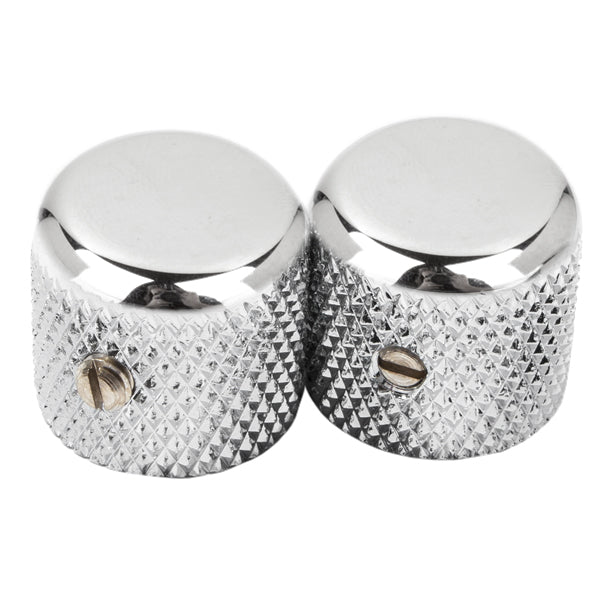 Fender Pure Vintage '52 Telecaster Knurled Knobs Chrome (2)